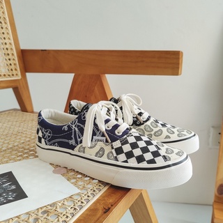 Giày Vải dây buộc nữ thời trang hot hit mới 2022 ( D42 )