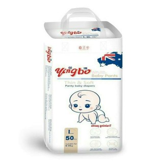 Bỉm dán/quần yingbo combo 50 miếng s/m/l/xl/xxl/xxxl