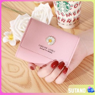 Ví nữ mini cầm tay hoa cúc cao cấp ngắn cute nhỏ gọn bỏ túi thời trang giá rẻ NG2