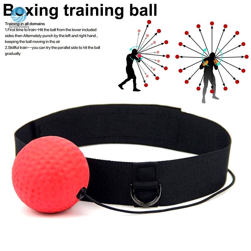 React Reflex Ball Kidte Training Head-Mounted Boxing Portable Raising Reaction Force