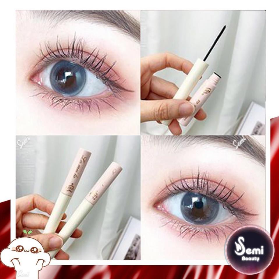 Chuốt mi siêu mảnh tơi mi Lameila Flaring Slender Mascara vỏ Hồng