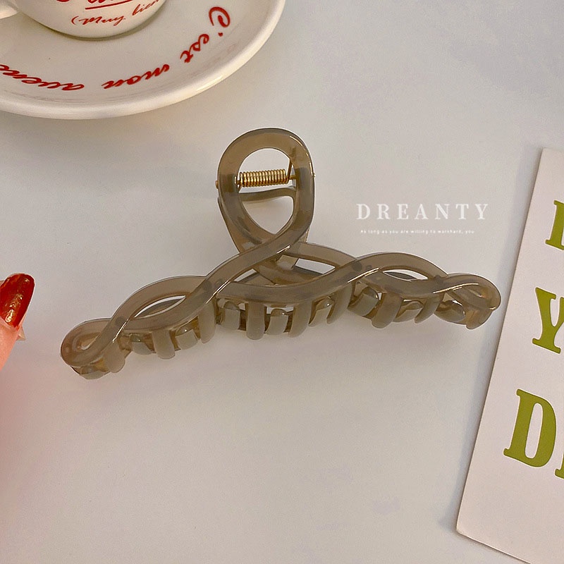 Kẹp Tóc Hình Gợn Sóng Thời Trang Hàn Quốc Độc Đáo Cho Nữ