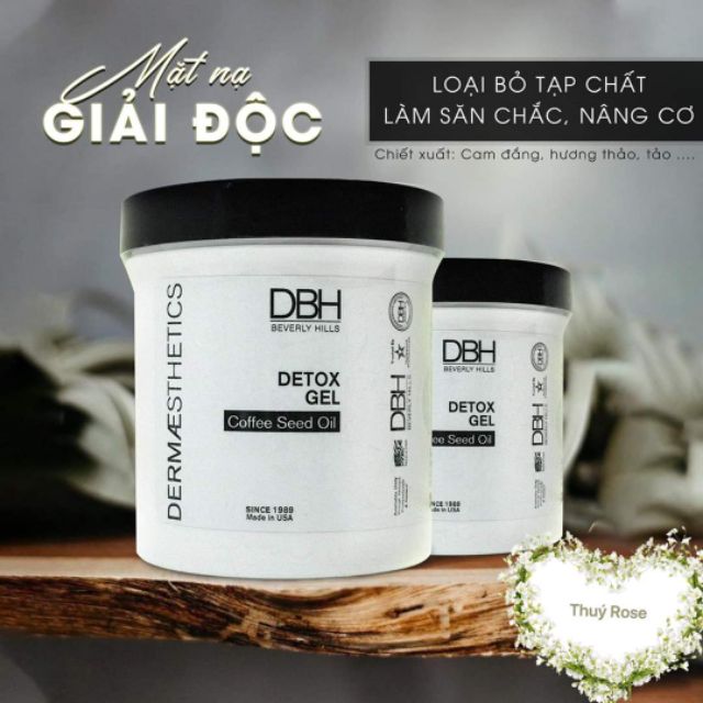 DBH Mặt nạ thải độc detox (bản mỹ)