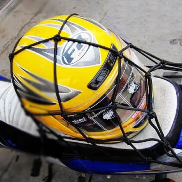 Lưới dù móc bình xăng mũ bao hiểm mô tô cafe tracker