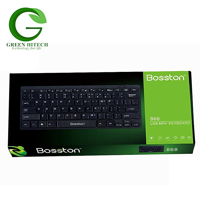 Bàn phím máy tính mini Bosston 868 - Hàng nhập khẩu