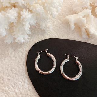 Khuyên Tai Nữ Hình Tròn Thời Trang Hàn