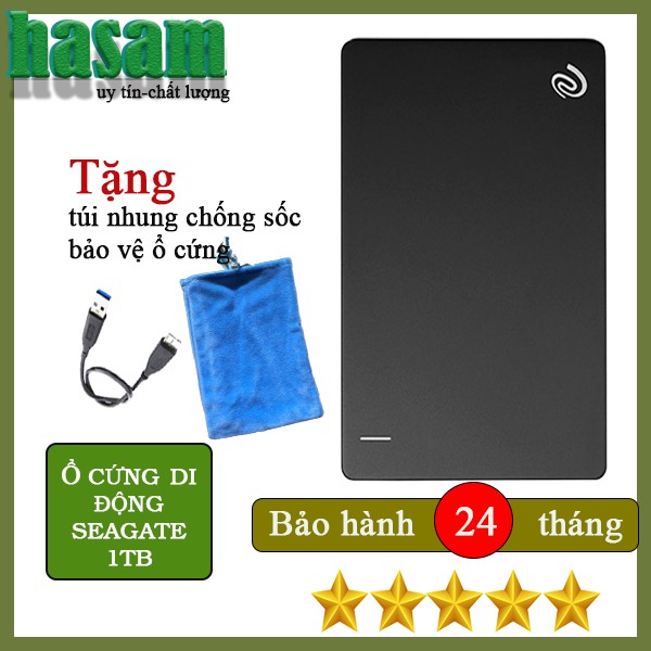 Ổ cứng di động Seagate Backup Plus Slim1TB-BẢO HÀNH 2 NĂM