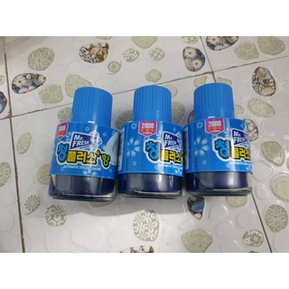 Combo 3 Cốc thả bồn cầu tẩy xanh toilet Mr.Fresh - Hàn Quốc 180g hương Ngàn hoa