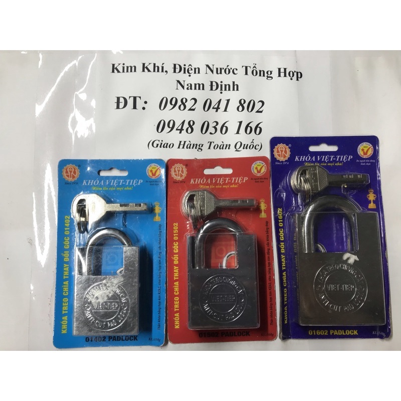 khoá chống cắt Việt Tiệp (đủ số)