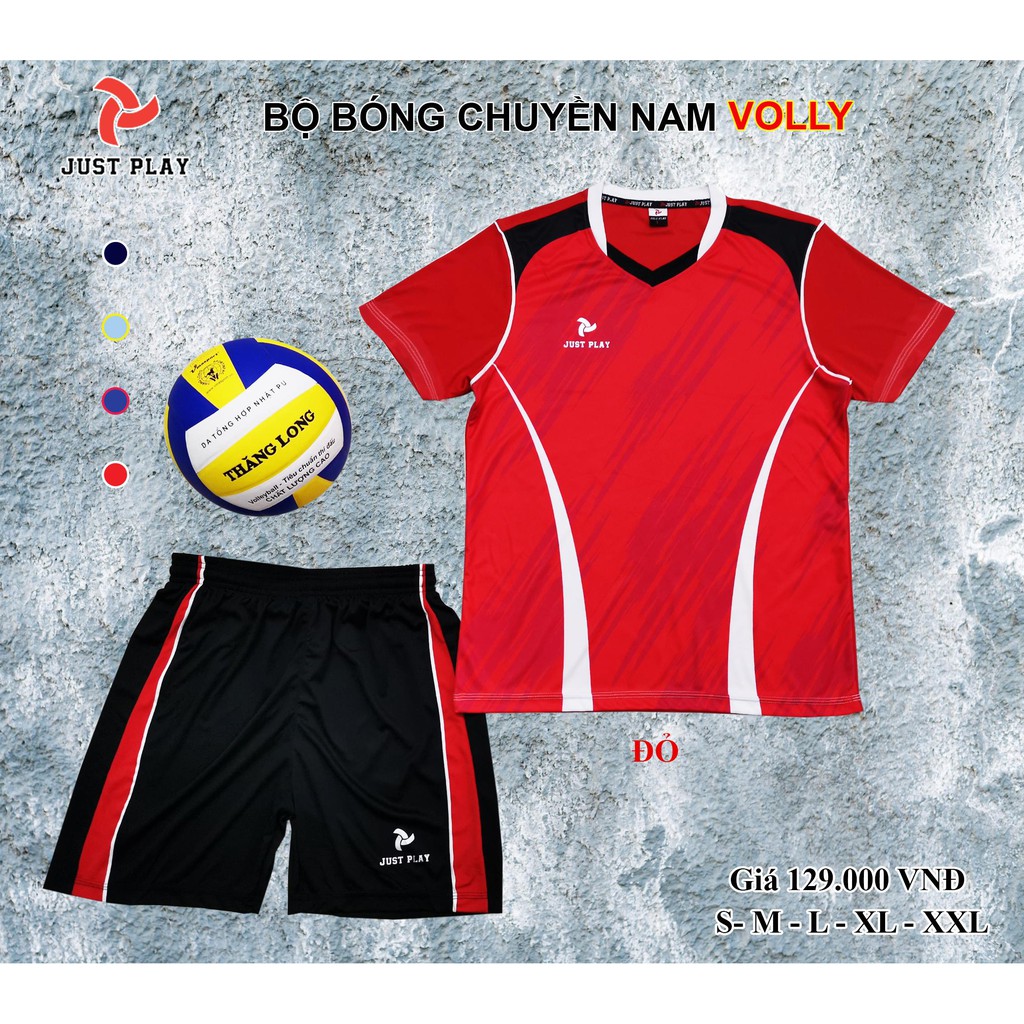 QUẦN ÁO BÓNG CHUYỀN JUSTPLAY NAM VOLLY