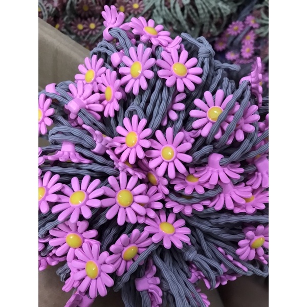 Combo 1000 dây buộc tóc giá rẻ dưới 1k