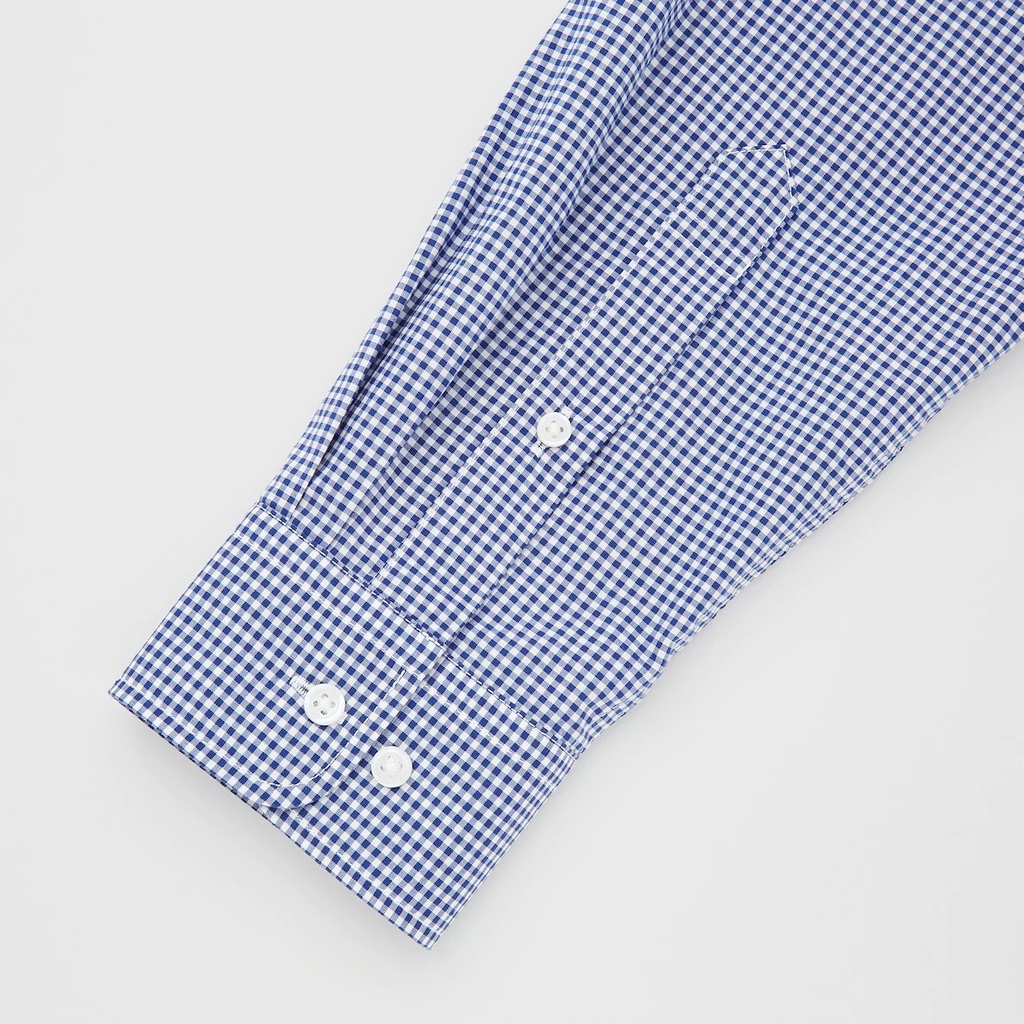 [Auth] Áo sơ mi kẻ sọc Nam Uniqlo - Nhật Bản