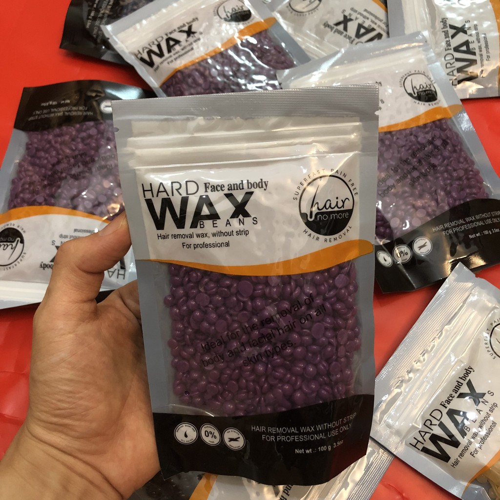 Sáp Wax Lông Hạt Đậu 100g - Hạt Wax Lông - Thiết Bị Y Tế Huyền Trang