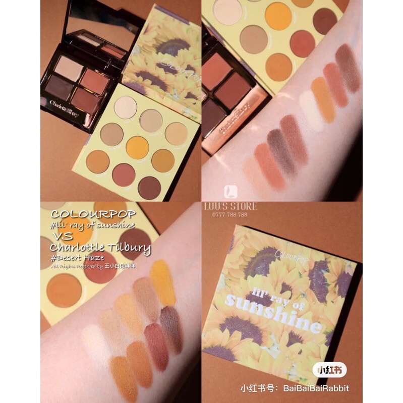 Bảng Phấn Mắt Colourpop Lil’ Ray Of Sunshine