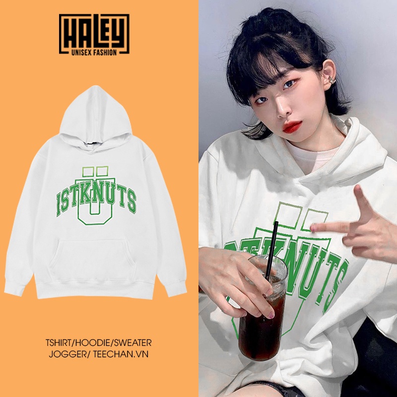 Áo Hoodie Có Mũ nam nữ IST HALEY Nỉ Bông Dày Ấm Phong cách Hàn Quốc unisex Chất đẹp nỉ bồng cao cấp mã HD326