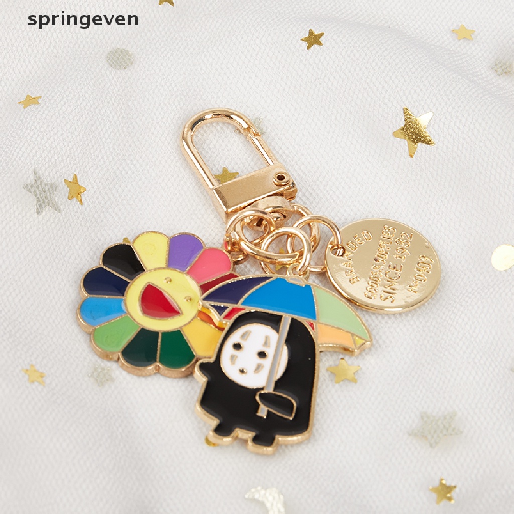 Móc Khóa Hình Vô Diện Hoạt Hình Bằng Kim Loại