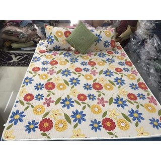 Set thảm chiếu cotton đũi siêu đẹp