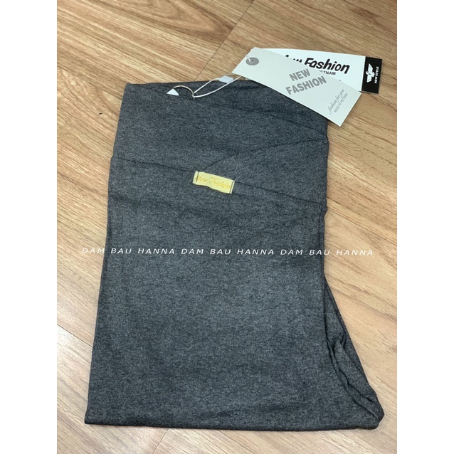 [Size 40 đến 80kg] Quần bầu legging lửng vải thun cotton cao cấp loại 1 co dãn thoải mái mềm mịn dày vừa phải không xù
