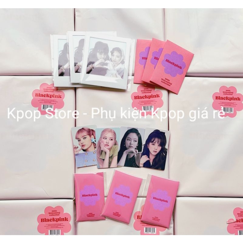 Card ảnh Blackpink  welcoming collection 2022