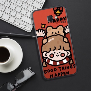ỐP LƯNG SAMSUNG J7 PRIME/J5 PRIME/J4 PLUS,  IN HÌNH CHÚ GẤU SIÊU CUTE VÀ HAPPY