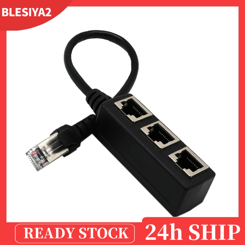 (Hàng Mới Về) Đầu Nối Dây Cáp Mạng Lan Rj45 1 Sang 3 Ethernet Lan 3 Chiều Chuyên Dụng | BigBuy360 - bigbuy360.vn