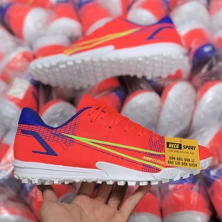 [HÀNG MỚI VỀ] Giày Bóng Đá Mercurial Vapor 14 Academy Đỏ Vạch Xanh Lá HQ TF