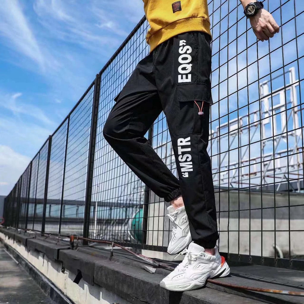 Quần ống rộng Phong Cách Nhật Bản Năng Động Dành Cho Nam