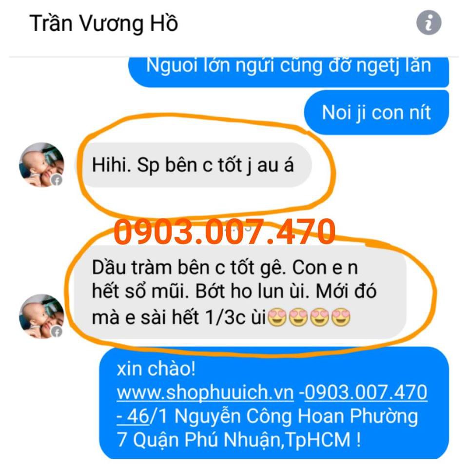 DẦU TRÀM HUẾ LOẠI 1 cho bé loại 100ml vàng nhạt