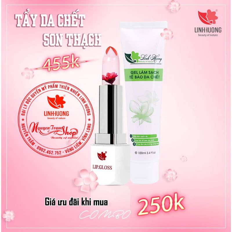 Gel làm sạch tế bào chết cân bằng da Linh Hương [Chính hãng]