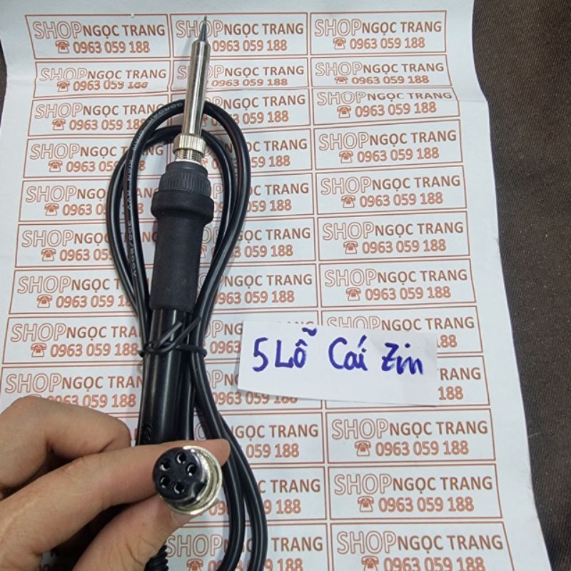 Tay Hàn 5 Lỗ Cái  Cho Máy Hàn