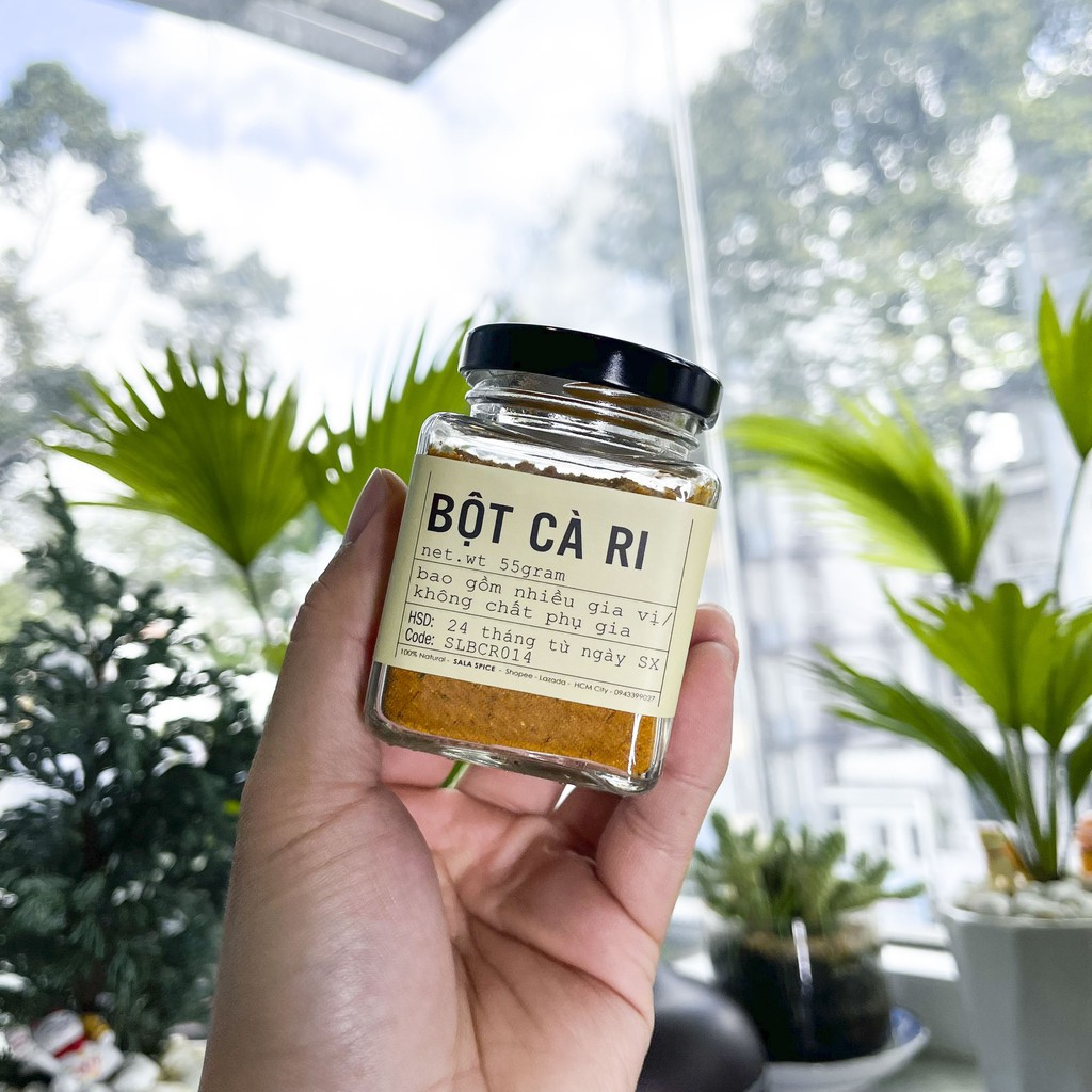 Bột Cà Ri SALA SPICE Curry Powder theo công thức ngon nhất , đậm đà thơm ngon , chế biến tiện lợi