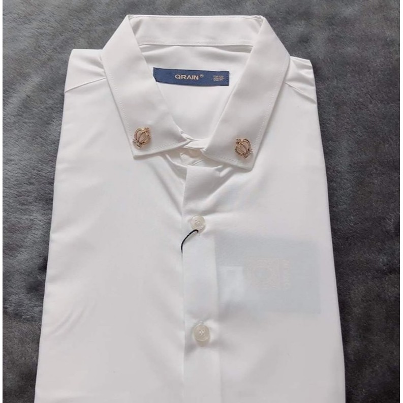 Sơ Mi Nam Đinh Cổ Vải Hàn Trơn Mịn Không Nhăn Không Pai Không Xù