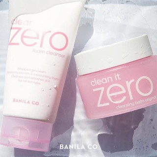 Sữa rửa mặt BANILA CO Clean It Zero Foam Cleanser 150ml