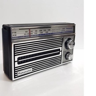 Radio fm/ am panasonic rf5270 màu đen/ bạc tùy chọn