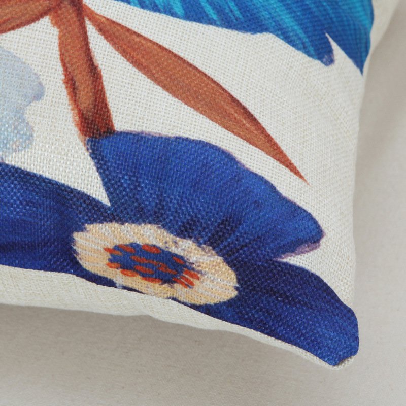 Gối tựa lưng văn phòng,trang trí sofa,nhà cửa,cửa hàng,vải bố in 1 mặt M58