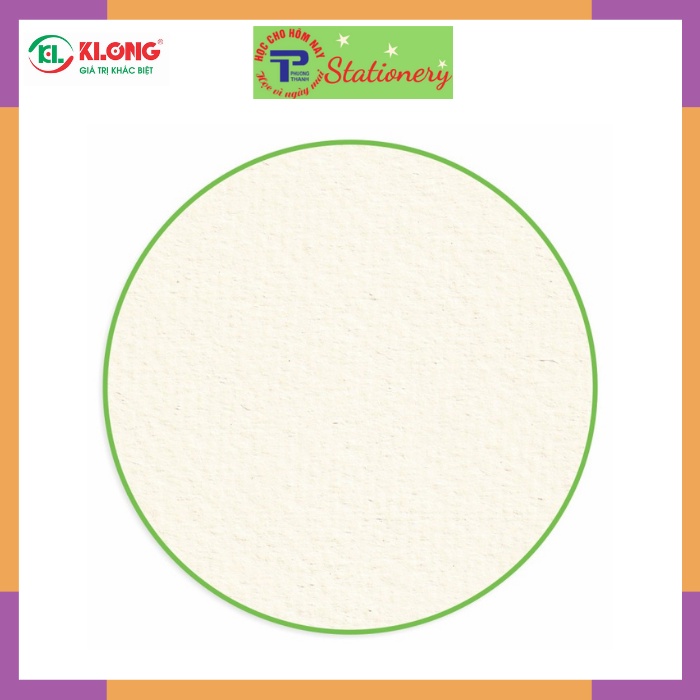 Giấy vẽ màu nước KLong A4 + 250 GSM - 25% cotton - 20 tờ/tập MS: 774