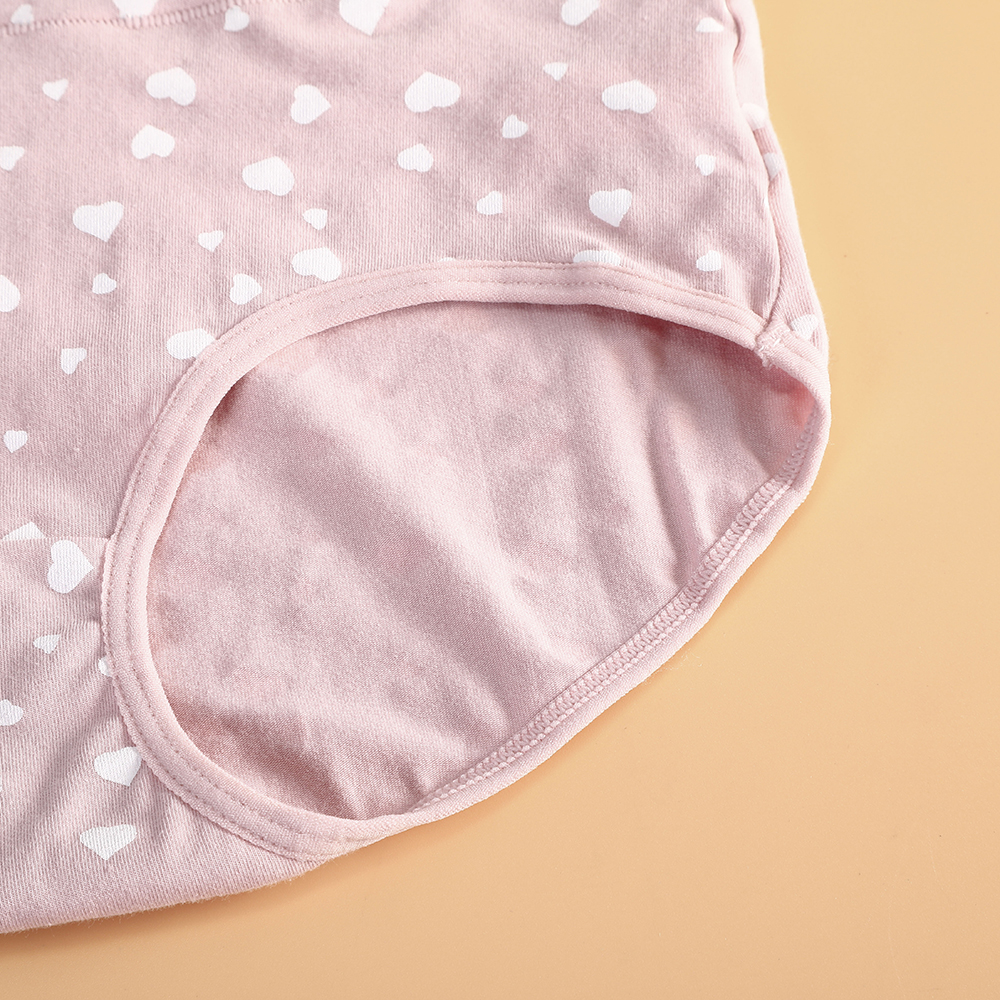 Quần Lót Aijolen Vải Cotton Lưng Cao Thoáng Khí Thoải Mái Cho Nữ
