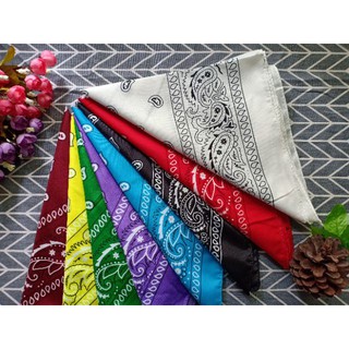 Khăn Bandana Hip Hop Cá Tính Khăn Turban Thời Trang Khăn BTS 55x55 cm