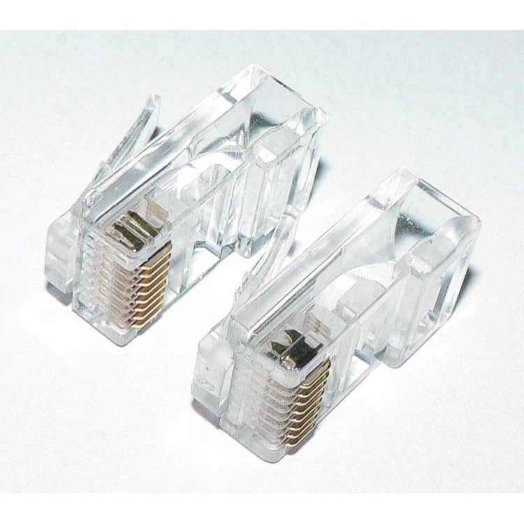 ĐẦU BẤM DÂY MẠNG RJ45 LOẠI ĐẦU NHỰA NGUYÊN HỘP 100cái