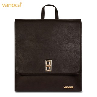 Balo Da Hàn Quốc VANOCA VNSP096 Nâu