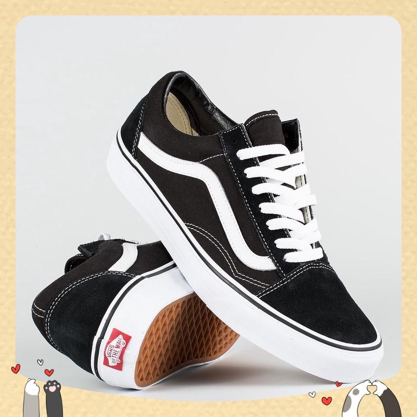 Giày Vans Old Skool , Giày vans đen vault đơn giản dễ phối đồ nam nữ bản đẹp 2022 Full Box