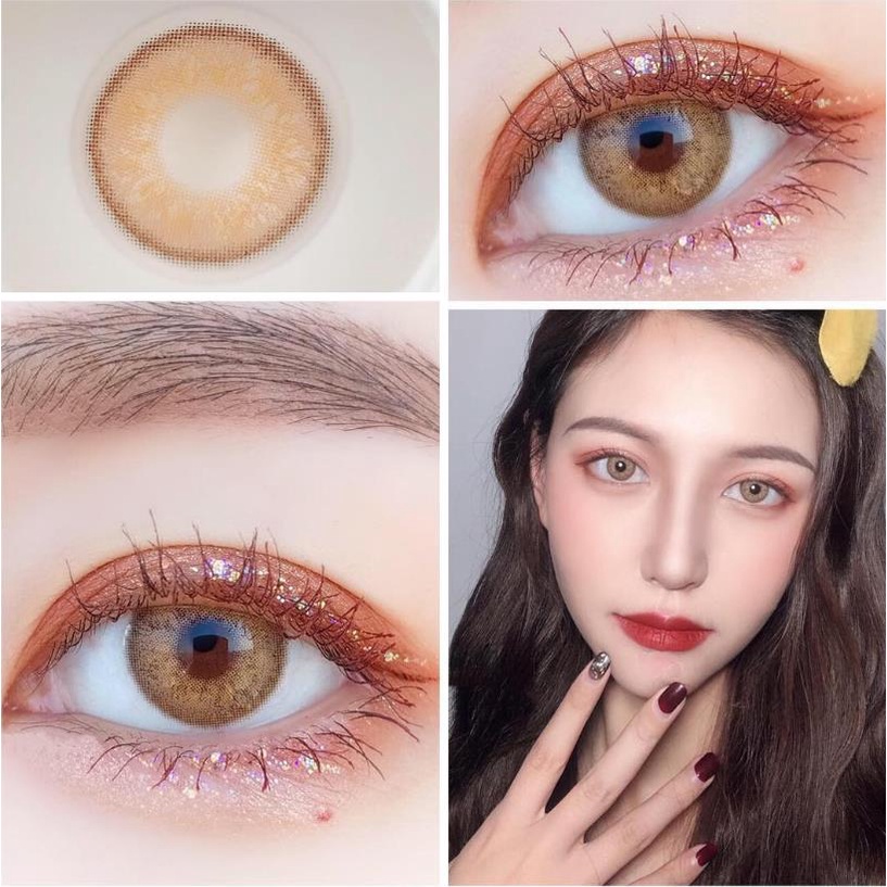 Set 2 Kính Áp Tròng UYAAI 0.00-8.00 Chuyên Dụng Chất Lượng Cao