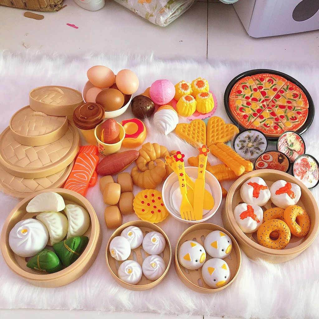 Đồ Chơi  Nấu Ăn Bánh Bao  84 Chi Tiết Cho Bé Thỏa Sức Sáng Tạo
