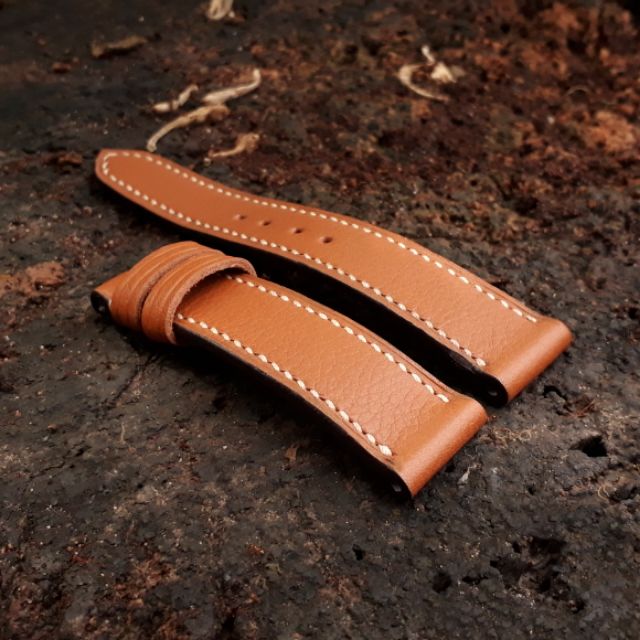 Dây đồng hồ da bò handmade