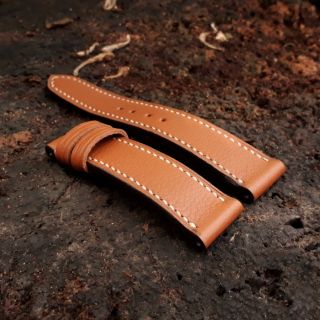 Dây đồng hồ da bò handmade