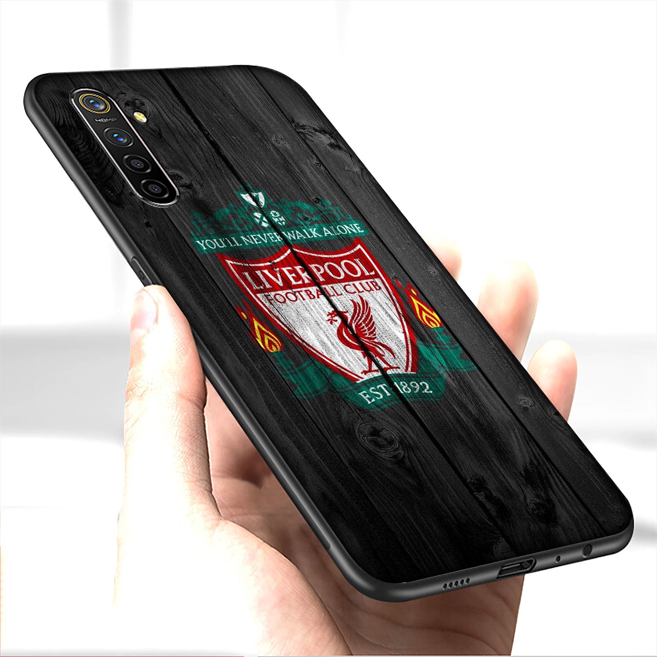 Ốp điện thoại mềm hình logo Liverpool màu đỏ cho OPPO F11 Pro A9 A8 A31 A12 A37 A5s A7 AX5s AX7 A3s A5 Neo 9