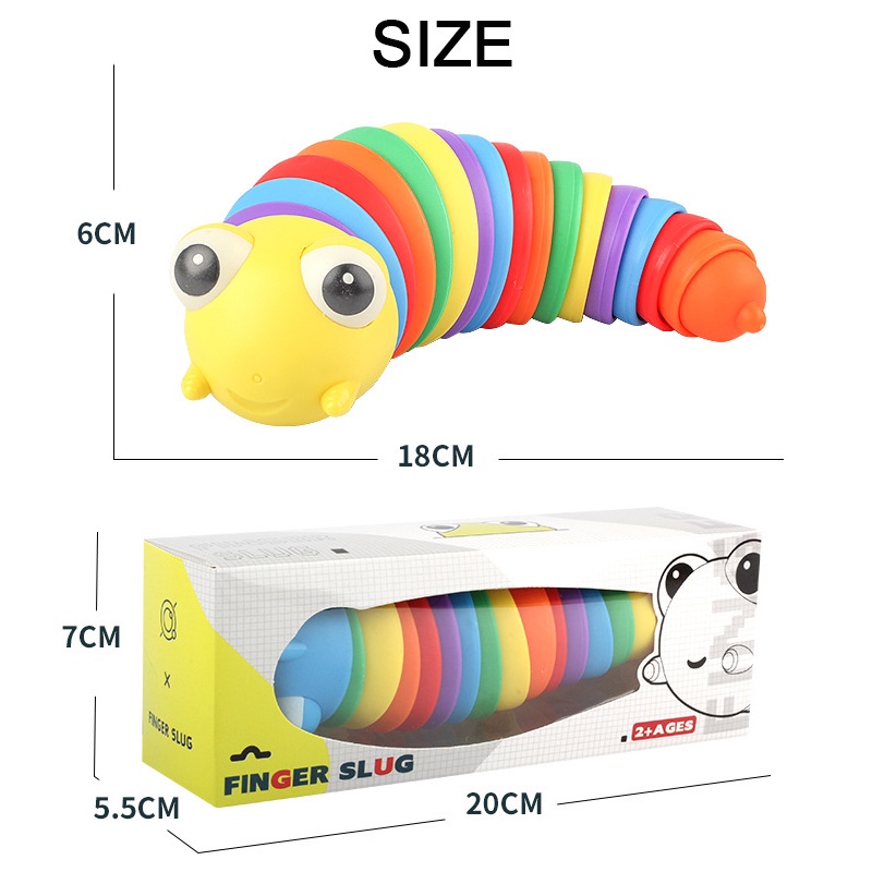 Đồ Chơi Con Sâu Bướm Nhiều Màu Sắc Tương Tác Giữa Bé Từ 1 2 3 Tuổi