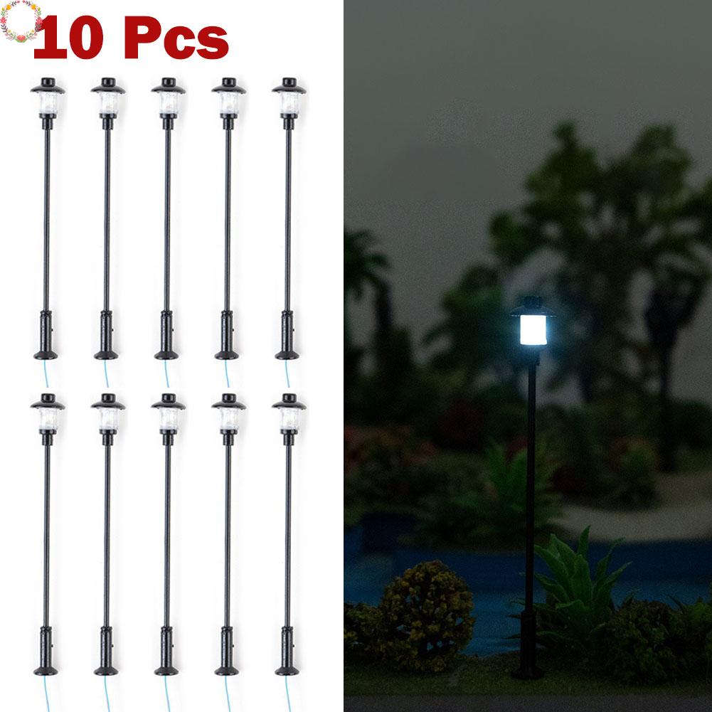 10 Mẫu Đèn Đường 1:87 Trang Trí Sân Vườn Xây Dựng Mô Hình Bàn Cát Phong Cảnh Trang Trí Vật Liệu Tự Làm Phụ Kiện Mô Hình Nhỏ Bàn Cát Mô Hình Đèn Sân Vườn Số 4