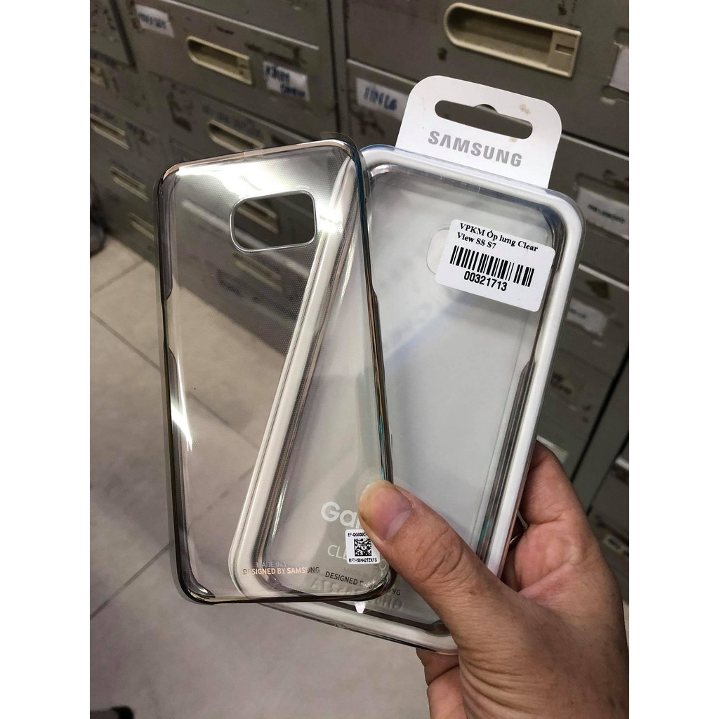 ""Chính Hãng""Ốp Lưng Samsung Galaxy S7 Clear Cover Chính Hãng