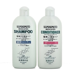 Bộ Dầu Gội Xả Chống Rụng Tóc Kaminomoto Nhật Bản